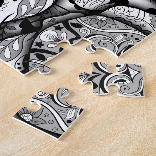 Sugar Skulls Pattern Legpuzzel (Zijkant)