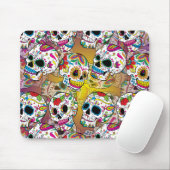 Sugar Skulls Pattern Muismat (Met muis)
