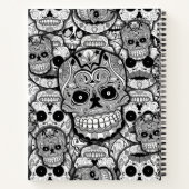 Sugar Skulls Pattern Notitieboek (Achterkant)
