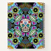 Sugar Skulls Pattern Notitieboek (Achterkant)