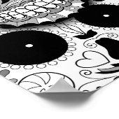 Sugar Skulls Pattern Poster (Hoek)