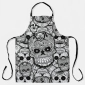 Sugar Skulls Pattern Schort (Voorkant)