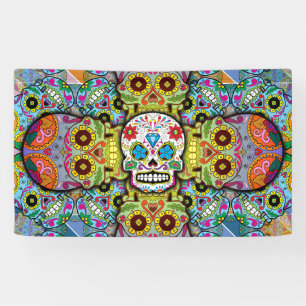 Sugar Skulls Pattern Spandoek