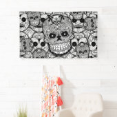 Sugar Skulls Pattern Spandoek (Insitu)