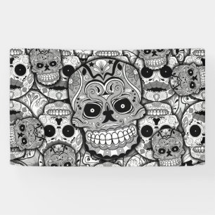 Sugar Skulls Pattern Spandoek