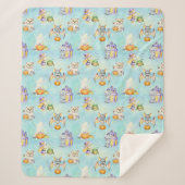 Sugar Skulls Sherpa Blanket Sherpa Deken (Voorkant)