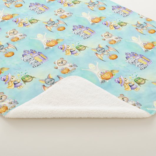 Sugar Skulls Sherpa Blanket Sherpa Deken (3/4)