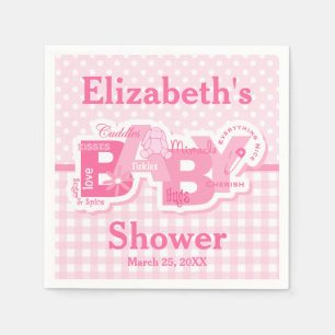 Sugar & Spice Bunny Servetten