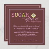 Sugar & Spice C'est une invitation pour les Baby s (Devant / Derrière)
