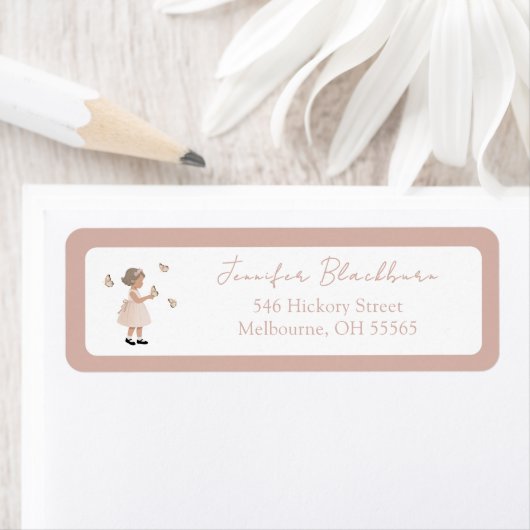 Sugar, Spice & Everything Nice address label (Insitu)