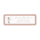 Sugar, Spice & Everything Nice address label (Voorkant)