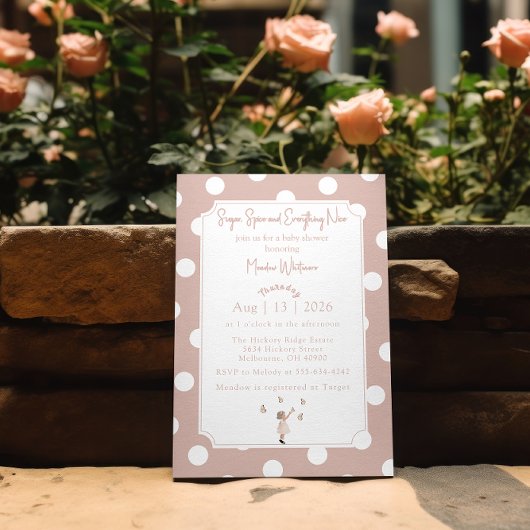 Sugar, Spice & Everything Nice - Invitation