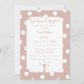 Sugar, Spice & Everything Nice - Invitation Kaart (Voorkant)