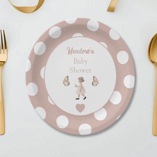 Sugar, Spice & Everything Nice - paper plates Papieren Bordje