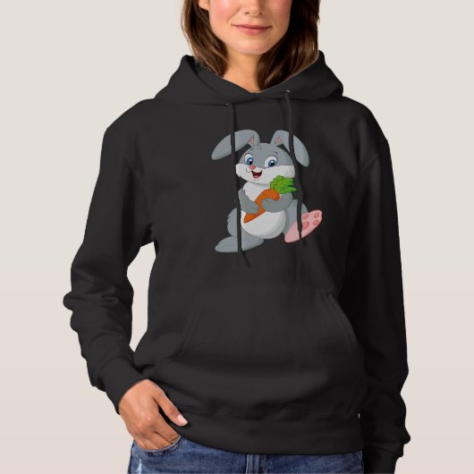 Sugar sweet Easter bunny Easter  1 Hoodie (Voorkant)
