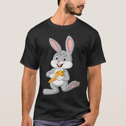 Sugar sweet Easter bunny Easter T-shirt (Voorkant)