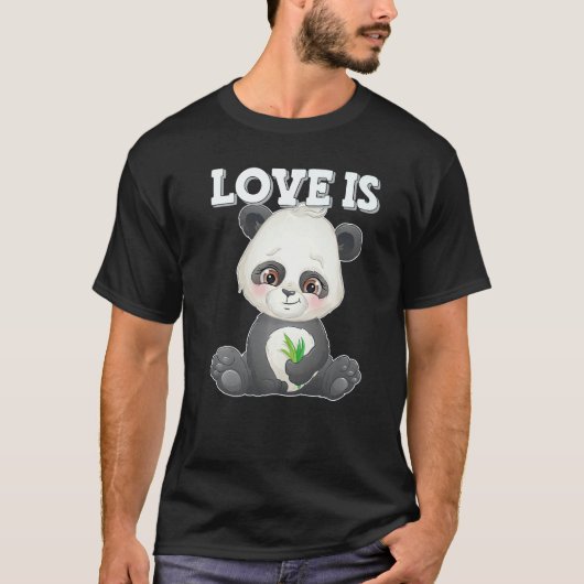 Sugar Sweet Panda   T-shirt (Voorkant)