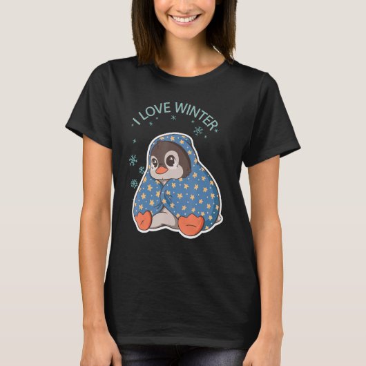 Sugar sweet penguin t-shirt (Voorkant)