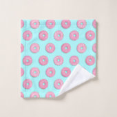 Sugar Sweet Pink Glazed Donuts (Gant de toilette)