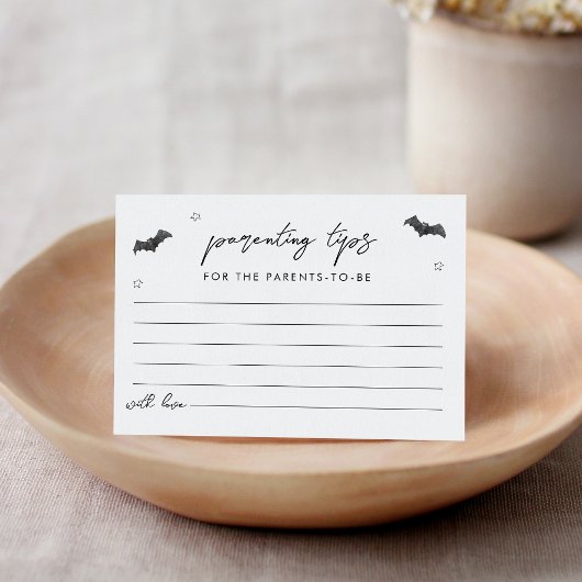 SUGARBOO Halloween Ouderschap Tips Advies Kaart