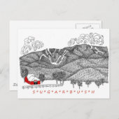Sugarbush Vermont Briefkaart (Voorkant / Achterkant)