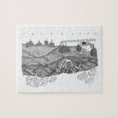 Sugarbush Vermont Illustratie Puzzle Legpuzzel (Horizontaal)