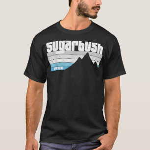 Sugarbush VT Vermont Retro Mountains Skiing Snowbo T-shirt