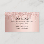 Sugaring Carte de visite d'enlèvement de cheveux (Dos)