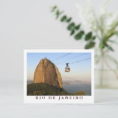 "Sugarloaf, carte postale de Rio de Janeiro" (Debout devant)