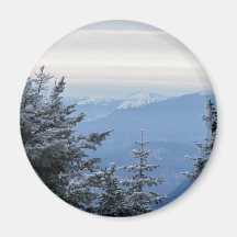 Sugarloaf Mountain aan de horizon in Maine