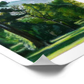 Sugarloaf Mountain uit Abergavenny, Wales Poster (Hoek)