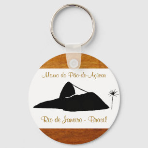 sugarloafberg ~ Rio Brasil Sleutelhanger