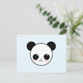 sugarparade Panda-chan Aqua Briefkaart (Staand voorkant)