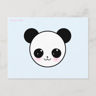 sugarparade Panda-chan Aqua Briefkaart