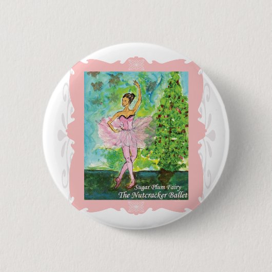Sugarplum Fairy 2010 Edition Ronde Button 5,7 Cm (Voorkant)