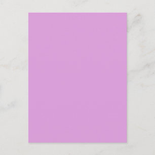 Sugarplum Lavender Paars Solid Color Background Briefkaart