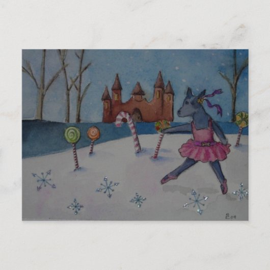 sugarplum rundvee briefkaart (Voorkant)