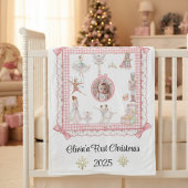 Sugarplum Snuggles Fleece Deken