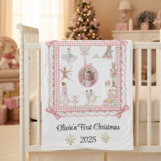 Sugarplum Snuggles Fleece Deken