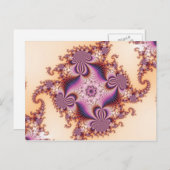 SugarPlums - Fractal Briefkaart (Voorkant / Achterkant)