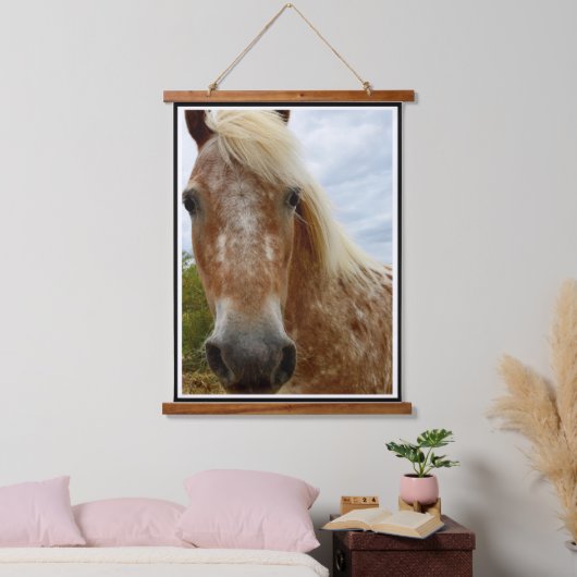 Sugar's Stride: De genade van de Appaloosa Hangend Wandkleed (Slaapkamer)