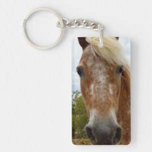 Sugar's Stride: De genade van de Appaloosa Sleutelhanger