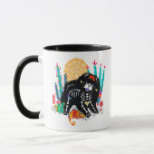 SUGARSKULL NIRVANA chow dog halloween 11 oz mok (Links)