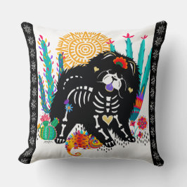 SUGARSKULL NIRVANA Chow Dog Kussen