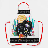 SUGARSKULL NIRVANA Chow Dog Schort (Voorkant)