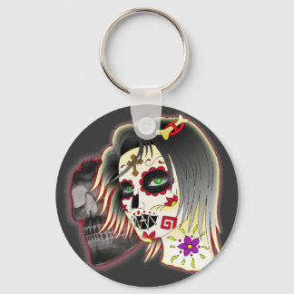 sugarskull sleutelhanger