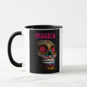 Suger Skull Personalized Mok (Links)