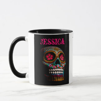 Suger Skull Personalized Mok