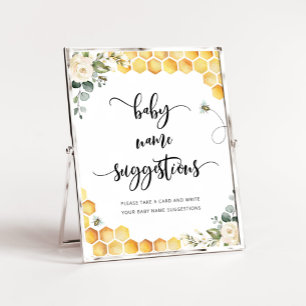 Suggesties voor kleine bijennamen poster