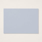 Suggestions de la nuit Date simple Carte bleue Dus (Dos)